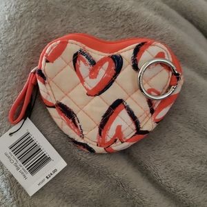 Vera Bradley 'I Heart You' ♡ Charm Bag BNWT